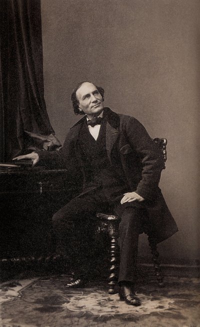 Henri Robin, hollandsk tryllekunstner, ca. 1860 (s/h-billede) af Andre Adolphe Eugene Disderi