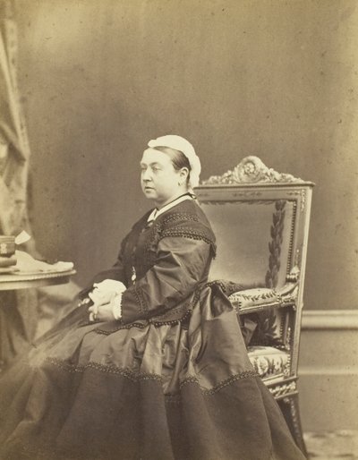 Hendes Majestæt, Dronning Victoria, december 1866. af Andre Adolphe Eugene Disderi