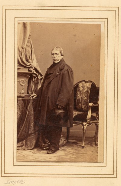 [Jean Auguste Dominique] Ingres maler (1780 - 1867) af Andre Adolphe Eugene Disderi