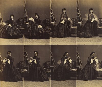 Mangen, 1861. af Andre Adolphe Eugene Disderi