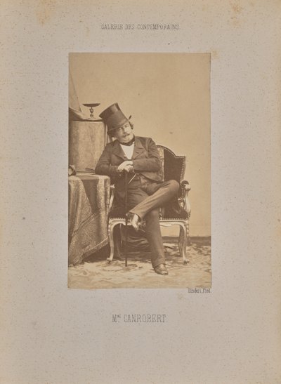 Marshal Canrobert af Andre Adolphe Eugene Disderi
