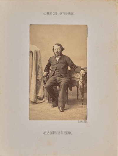 Greven af Persigny af Andre Adolphe Eugene Disderi