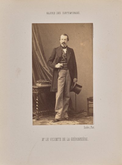 Vicomte de la Guéronniére af Andre Adolphe Eugene Disderi