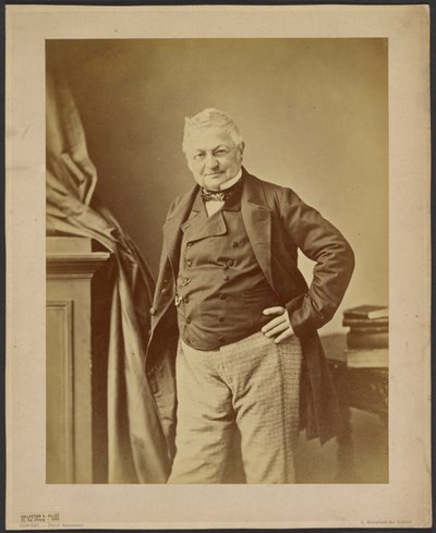 Portræt af Adolphe Thiers 1797-1877, ca 1860. af Andre Adolphe Eugene Disderi