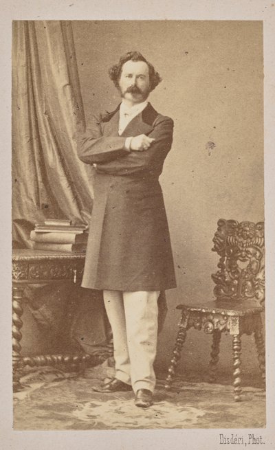 Portræt af Sir Robert Peel 1788-1850, 1862. af Andre Adolphe Eugene Disderi