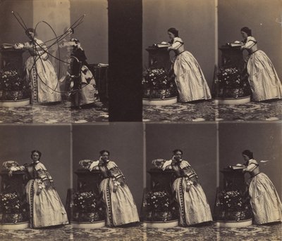 V Queniaus, maj-juni 1860. af Andre Adolphe Eugene Disderi
