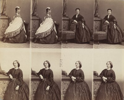du Beaumenil, Forsyth, okt. 1862-febr. af Andre Adolphe Eugene Disderi