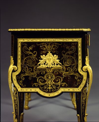 Louis XIV skrivebord, Hertuginden af ​​Burgund skrivebord af Andre Charles Boulle