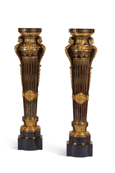 Par Louis XIV sokler, 1700-15 af Andre Charles Boulle