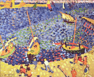 Både ved Collioure af Andre Derain