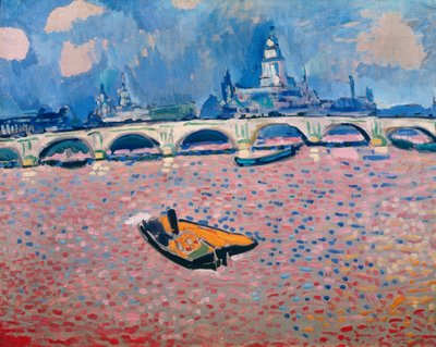 Broen på Themsen af Andre Derain