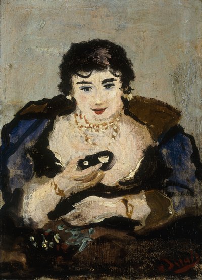 Kvinden i teatret af Andre Derain