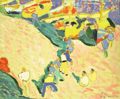 Fiskere ved Collioure af Andre Derain