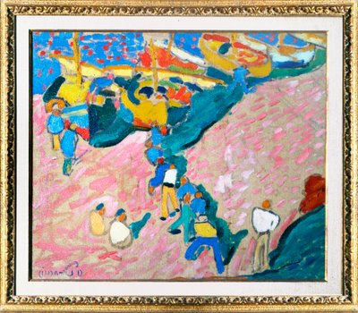 Fiskere ved Collioure af André Derain af Andre Derain