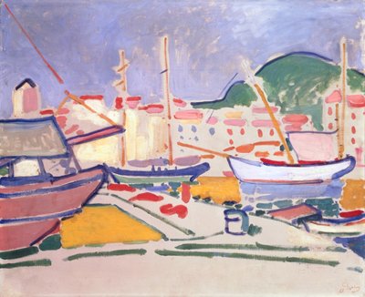 Harbour, ca. 1905 (olie på lærred) af Andre Derain