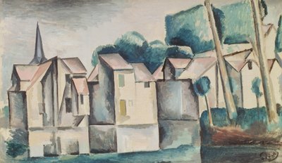 Huse ved vandet af Andre Derain