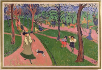 Hyde Park, ca. 1906 (olie på lærred) af Andre Derain