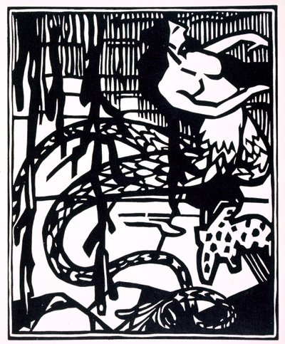 Illustration fra "Les horribles et espouvantables faictz et prouesses du tres renomme Panatgruel, Roy des Dipsodes, fils du grand geant Gargantua. Compose nouvellement par Maitre Alcofybras Nasier