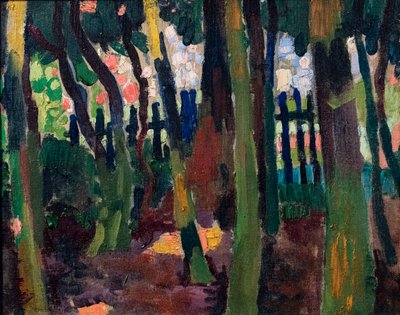 La Clairière, ca. 1904 (olie på lærred) af Andre Derain