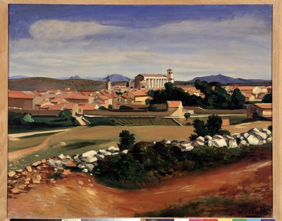 Landskab af Saint Maximin af Andre Derain