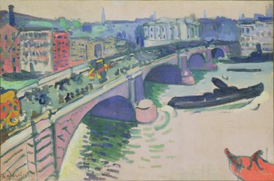 London Bridge, ca. 1906 (olie på lærred) af Andre Derain