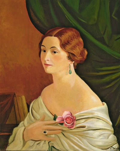 Madame Paula Osusky af Andre Derain