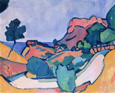 Bjergvej af Andre Derain