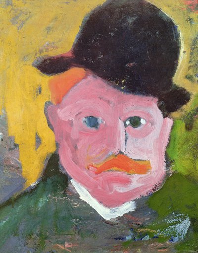 Portræt af Maurice de Vlaminck (1876-1958) 1905 (olie på lærred) af Andre Derain
