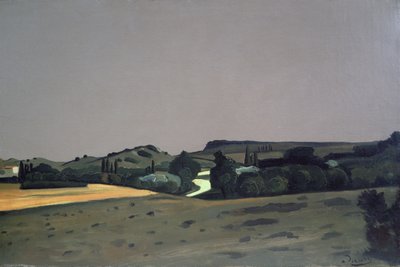 Provencalsk landskab af Andre Derain