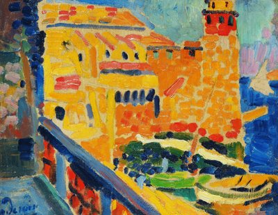 Fyrtårnet ved Collioure af Andre Derain