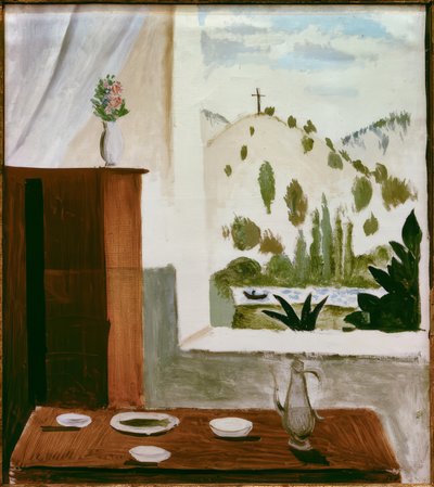 Udsigt fra vinduet af Andre Derain