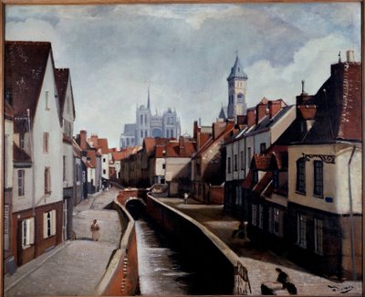 Udsigt over Amiens af Andre Derain