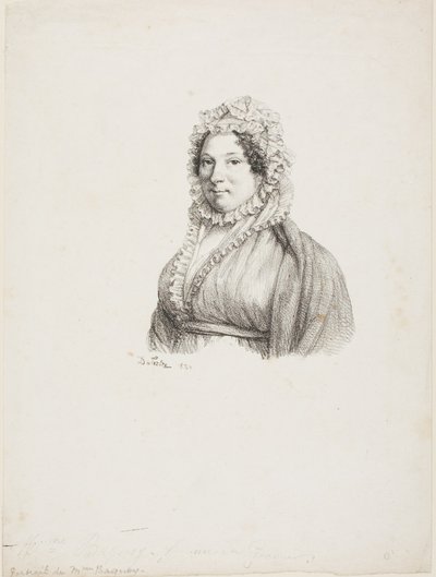 Portræt af Madame Baquoy af Andre Dutertre