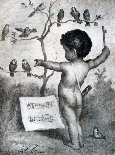 Tegning af André Gill, 1927 af Andre Gill