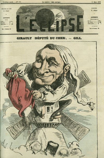 Jean Girault (1825-1909), fransk møller og politiker. Cover i "" L