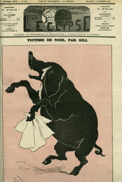 Le porc "" victim de noel". Cover i "" L