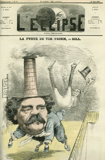 Leo Lespes dit Timothy Trim (1815-1875), fransk journalist. Cover i "" L