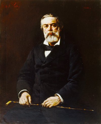 Portræt af Jules Vallès 1832-1885, 1881. af Andre Gill