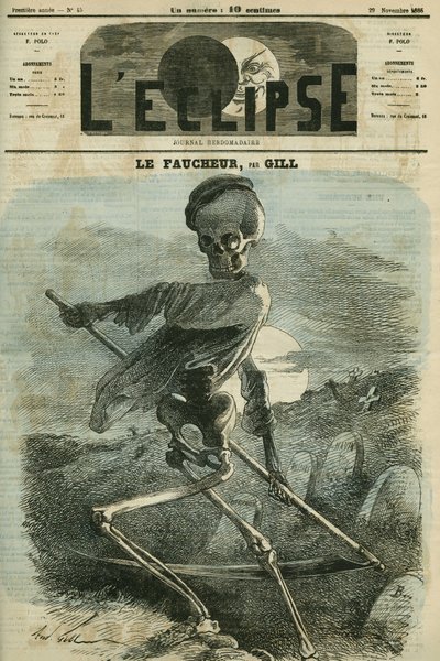 The Reaper, en fremstilling af døden. Cover i "" L