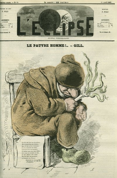 Den stakkels mand, antydning af instruktøren af "Universet", med tilnavnet "slangen." Cover i "" L