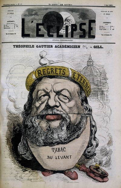 Théophile Gautier - af Gill, i "" L
