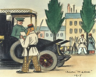 Taxaer under slaget ved Marne af Andre Helle