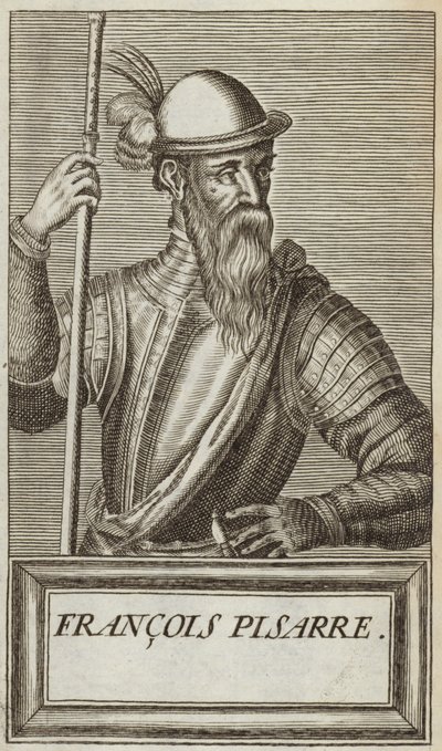 Francisco Pizarro af Andre Thevet