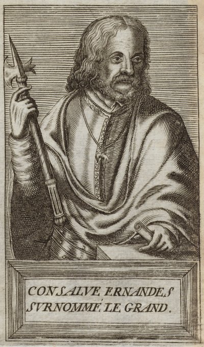 Gonzalo Fernandez de Cordoba af Andre Thevet