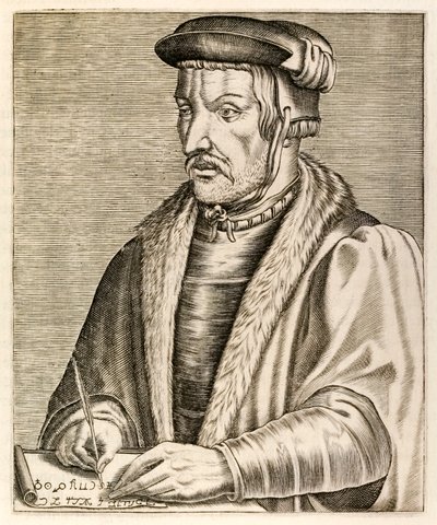 Heinrich Cornelius Agrippa, fra ?True Portraits?? af André Thévet, udgivet i 1584 af Andre Thevet