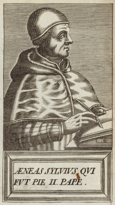 Pave Pius II af Andre Thevet