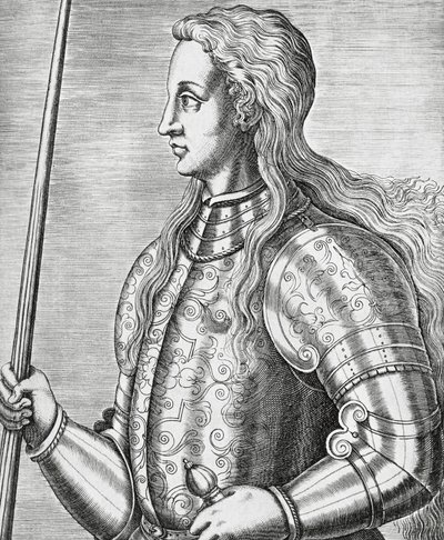 Portræt af Jeanne d