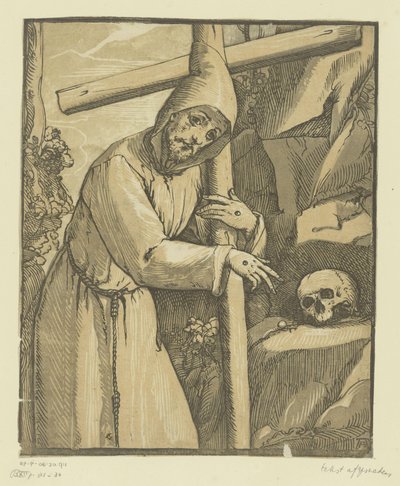 Sankt Frans af Assisi af Andrea Andreani