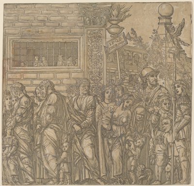 Julius Cæsars triumf, 1599. af Andrea Andreani