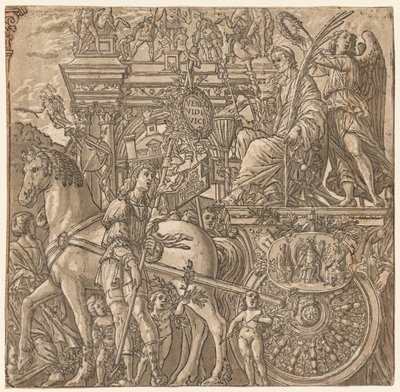 Julius Cæsars triumf: Caesar Triumphant af Andrea Andreani